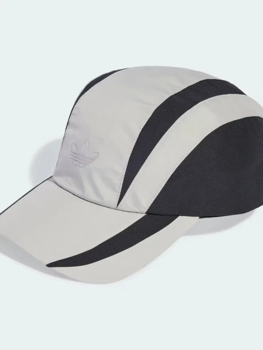 adidas Teamgeist Running Jogging Cap Hat Gray Black Adult New One Size Brand New